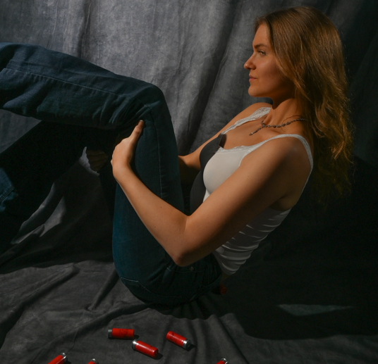 Me posing and thinking to myself